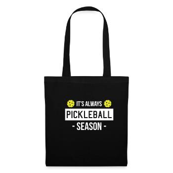 Its Always Pickleball Season - Tote Bag - black - Front