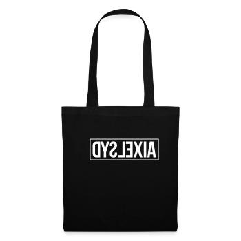 Dyslexia Dyslexic Shirt Gift - Tote Bag - black - Front
