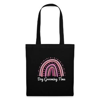 Dog Grooming Time Shirt Gift - Tote Bag - black - Front