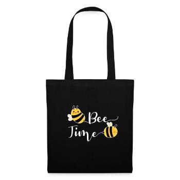 Bee Time Beekeeper Shirt Gift - Tote Bag - black - Front