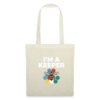 Im A Keeper Bee Shirt Cadeau - Sac en tissu - nature - Devant