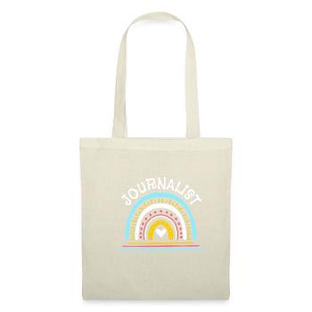 Vintage Retro Journalist Shirt Gift - Tote Bag - nature - Front