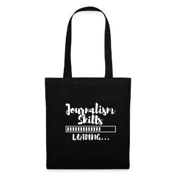 Journalism Skills Loading Shirt Gift - Tote Bag - black - Front