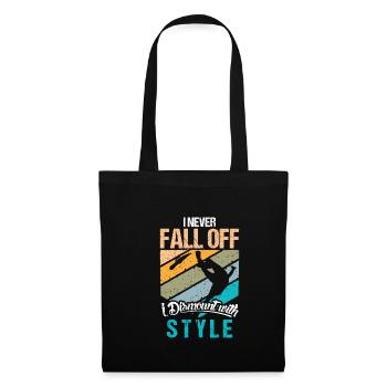 I Never Fall I ... Onewheel Shirt - Tote Bag - black - Front