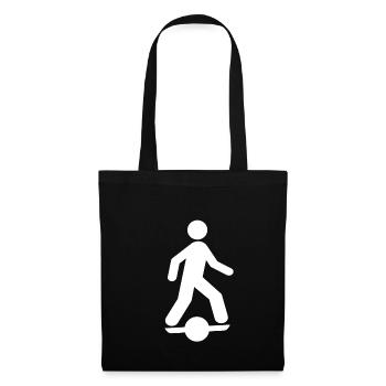 Stick Figure Onewheel Shirt Gift - Tote Bag - black - Front