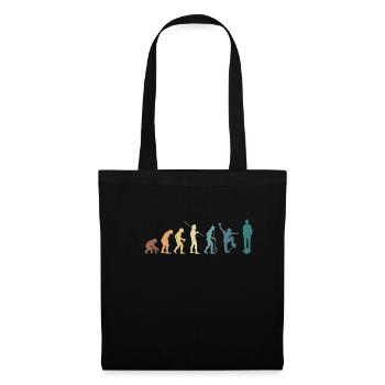 Vintage Retro Evolution Onewheel Shirt Gift - Tote Bag - black - Front