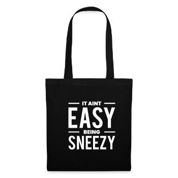 It Aint Easy Being Sneezy Cold Shirt - Tote Bag - black - Front