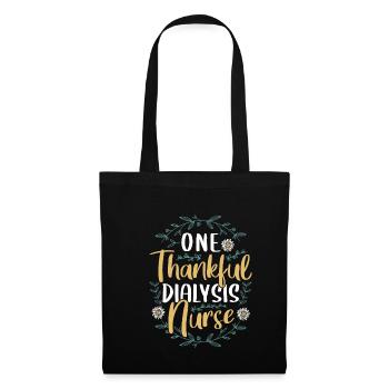 One Thankeful Dialysis Nurse - Tote Bag - black - Front