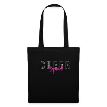 Cheer Squad Cheerleader Team Gift - Tote Bag - black - Front