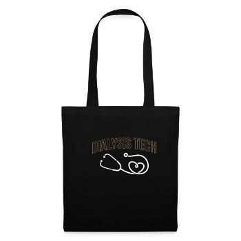 Dialysis Nurse Shirt - Tote Bag - black - Front