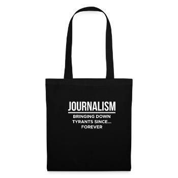 Journalist Definition Shirt Gift - Tote Bag - black - Front