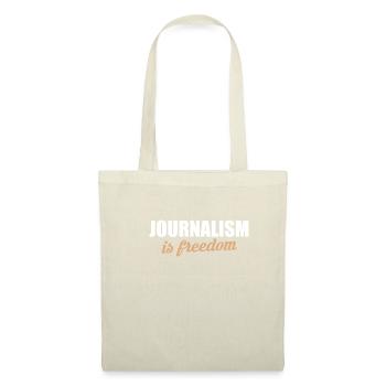 Journalism Is Freedom Shirt - Tote Bag - nature - Front