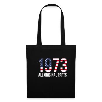 USA Flag America Flag 1973 Cadeau de chemise - Sac en tissu - noir - Devant