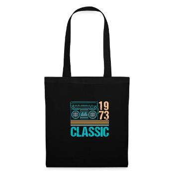 1973 Classic Vintage Retro Radio 50th Birthday - Tote Bag - black - Front
