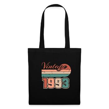 Vintage 1993 30th Birthday Shirt Cadeau - Sac en tissu - noir - Devant