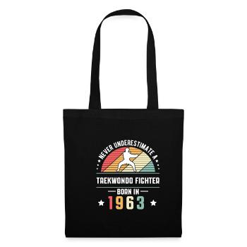 Never Understimate A Taekwondo Born In 1963 - Tote Bag - black - Front