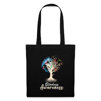 Blindess Awareness - Tote Bag - black - Front