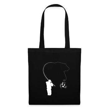 Crappie Fishing Fisherman Shirt Gift - Tote Bag - black - Front