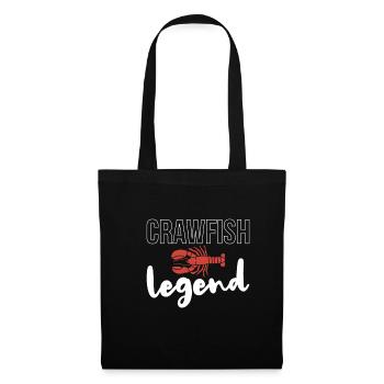 Crawfish Legend Shirt Gift - Tote Bag - black - Front