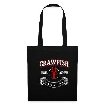 Crawfish Boil Crew Shirt Gift - Tote Bag - black - Front