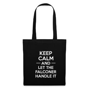 Keep Calm And Let The Falconer Handle It - Tote Bag - black - Front