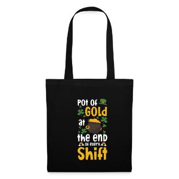 St. Patrick's Day Nurse Nurse - Tote Bag - black - Front