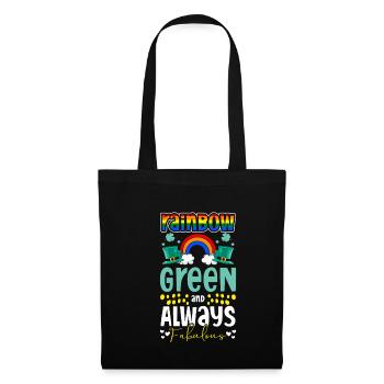 T-shirt LGBT de la Saint-Patrick - Sac en tissu - noir - Devant
