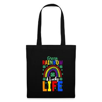 T-shirt LGBT de la Saint-Patrick - Sac en tissu - noir - Devant