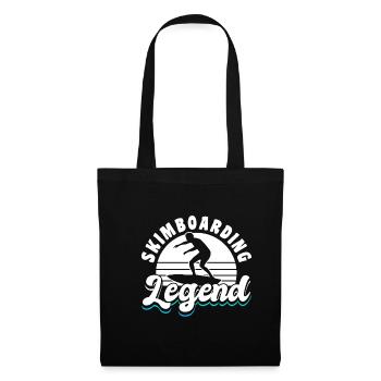 Skimboarding Legend Shirt Gift - Tote Bag - black - Front