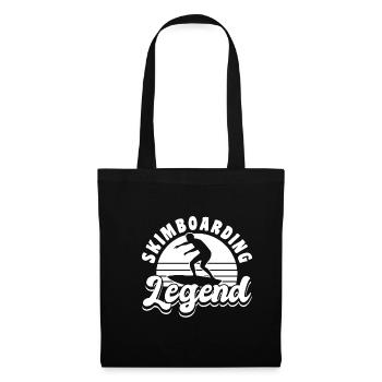 Skimboarding Legend Shirt Gift - Tote Bag - black - Front