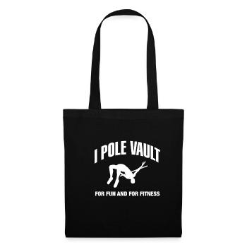 I Pole For Fun And For Fitness Shirt - Tote Bag - black - Front