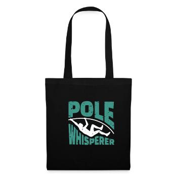 Pole Whisperer Chemise Cadeau - Sac en tissu - noir - Devant