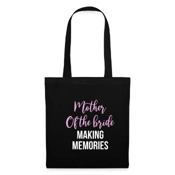 La mère de la mariée crée des souvenirs - Sac en tissu - noir - Devant