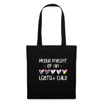 Cadeau de chemise LGBTQ+ Mois LGBT - Sac en tissu - noir - Devant