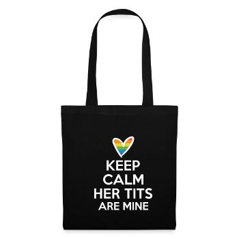 Cadeau de chemise LGBTQ+ Mois LGBT - Sac en tissu - noir - Devant