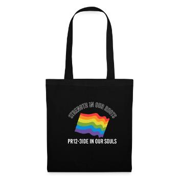 Cadeau de chemise LGBTQ+ Mois LGBT - Sac en tissu - noir - Devant