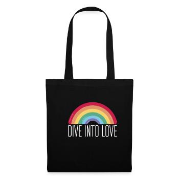 Cadeau de chemise LGBTQ+ Mois LGBT - Sac en tissu - noir - Devant