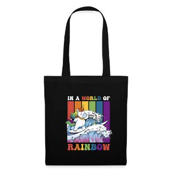 Cadeau de chemise LGBTQ+ Mois LGBT - Sac en tissu - noir - Devant