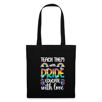 Cadeau de chemise LGBTQ+ Mois LGBT - Sac en tissu - noir - Devant