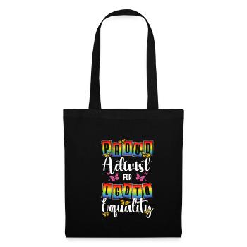 Cadeau de chemise LGBTQ+ Mois LGBT - Sac en tissu - noir - Devant