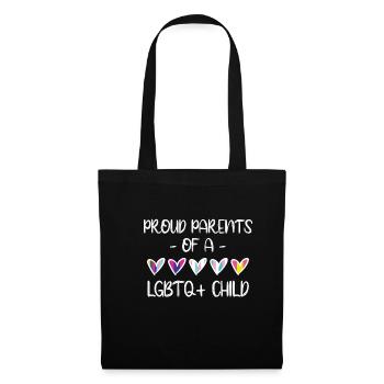 Cadeau de chemise LGBTQ+ Mois LGBT - Sac en tissu - noir - Devant