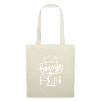 bogosse Berruyer cadeau bourges 66 - Sac en tissu - nature - Devant