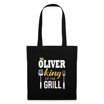 Oliver king of the grill - Sac en tissu - noir - Devant