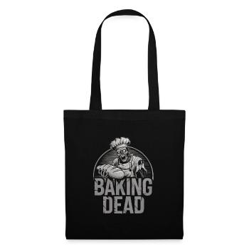 Baking Dead Zombie Baker Creepy Baker - Tote Bag - black - Front