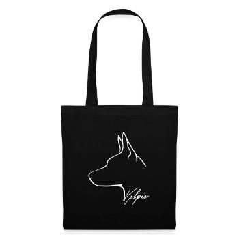 KELPIE Profil Chien Chien Chien de troupeau Wilsigns - Sac en tissu - noir - Devant