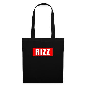 RIZZ - Stoffbeutel - Schwarz - Vorne