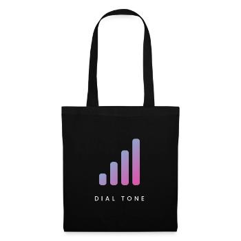 Dial Tone - Signal Minimal - Stoffbeutel - Schwarz - Vorne