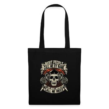 T-shirt Motard Motard 26 - Sac en tissu - noir - Devant