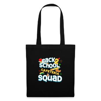 Cafétéria de la rentrée scolaire Squad Proud Lunch Lady - Sac en tissu - noir - Devant