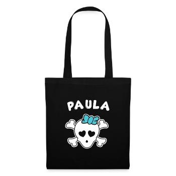 Pirate Paula Design for Girls and Women - Tote Bag - black - Front